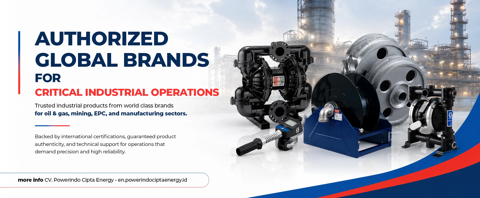 Authorized Global Brands For Critical Industrial Operations